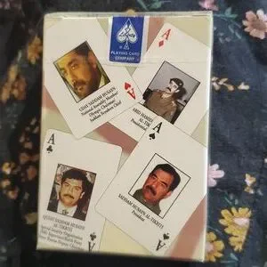 レアジグソーパズル「Wanted Hussein」 Iraqi Most Wanted Playing Cards. 222 New Never Opened | eBay